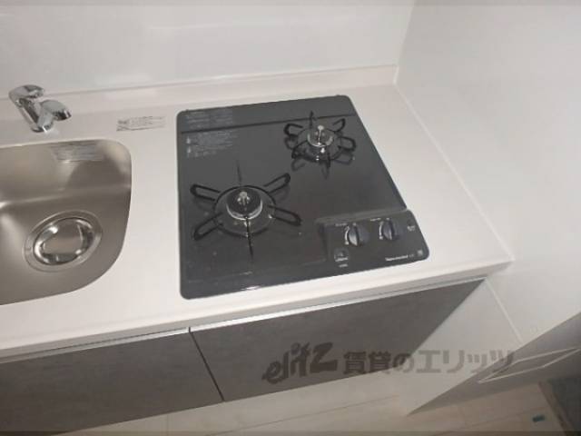 キッチン　ガス2口コンロ