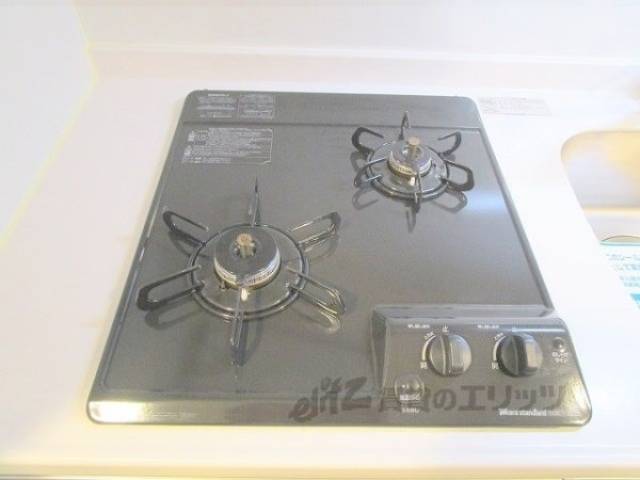キッチン　2口ガスコンロ