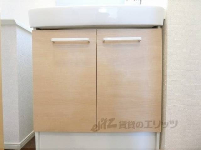収納　洗面台下