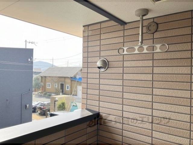 ベランダ　物干しフック