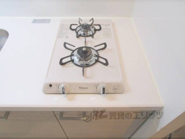キッチン　ガス2口コンロ
