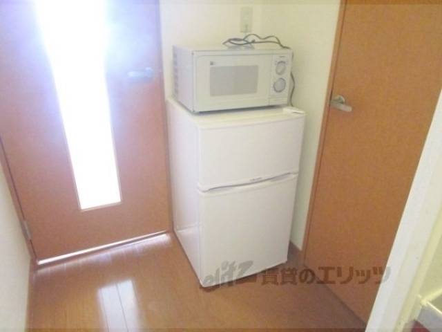 冷蔵庫置場　電子レンジ・冷蔵庫