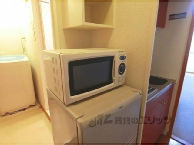 冷蔵庫置場　レンジ