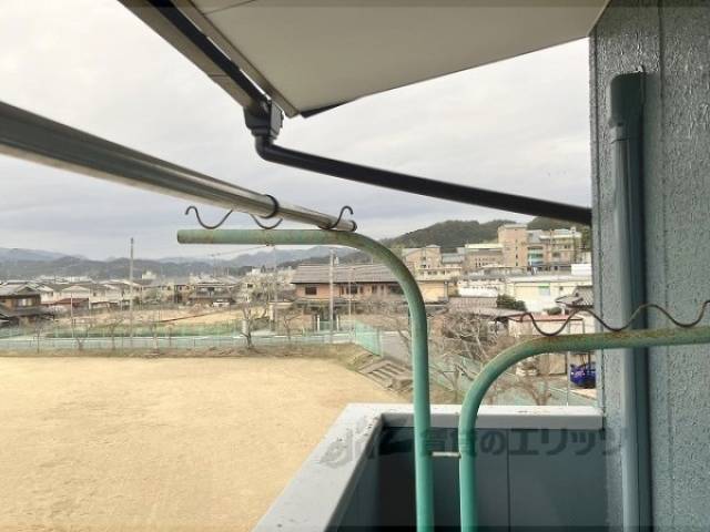 ベランダ　物干し