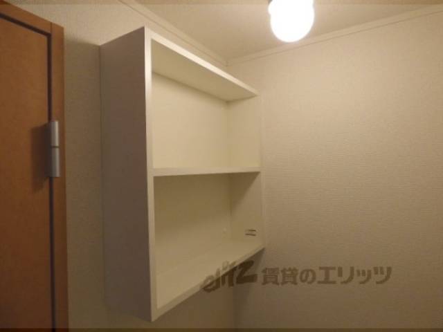 洗濯機置場　上棚
