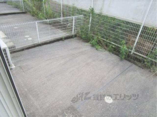 ベランダ　専用庭