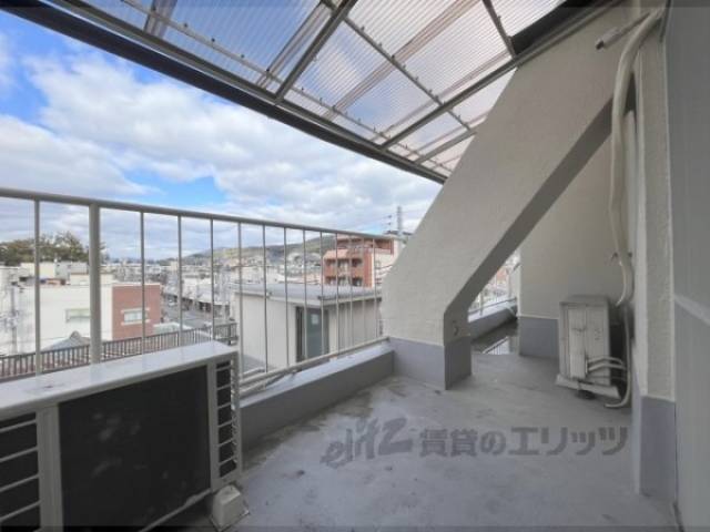 ベランダ　北側