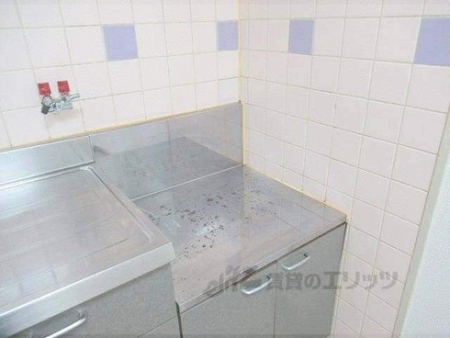 キッチン　コンロ置き場