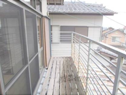 ベランダ　二階