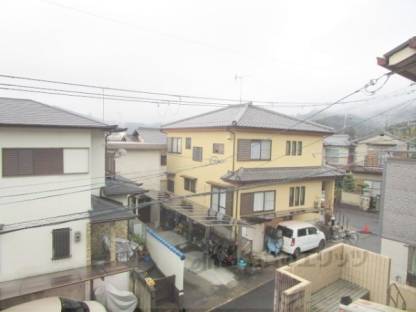 眺望　二階ベランダ