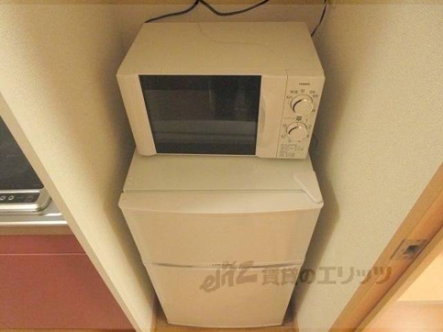 冷蔵庫置場　電子レンジ・冷蔵庫