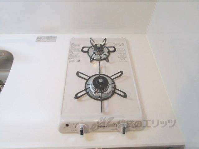 キッチン　ガス2口コンロ