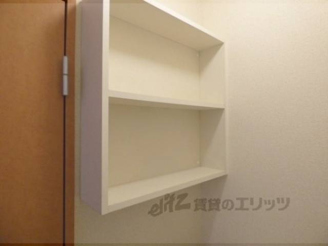 洗濯機置場　棚