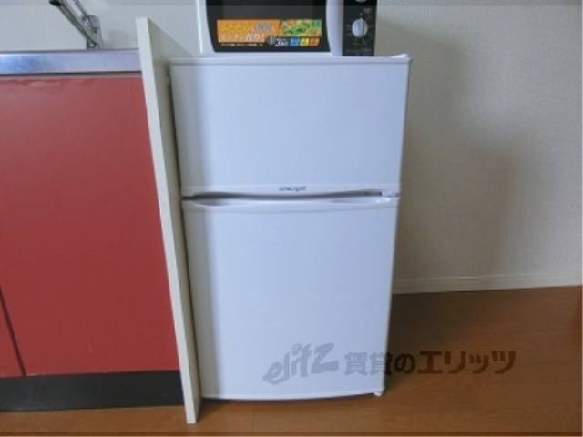 洗濯機置場　冷蔵庫
