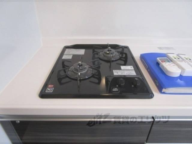 キッチン　ガス2口コンロ