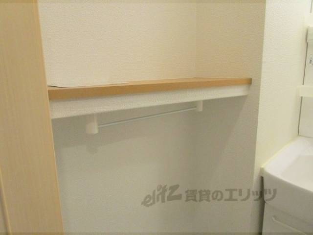 洗面所　タオル掛け