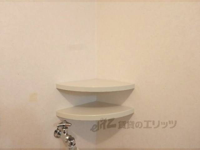 洗濯機置場　棚