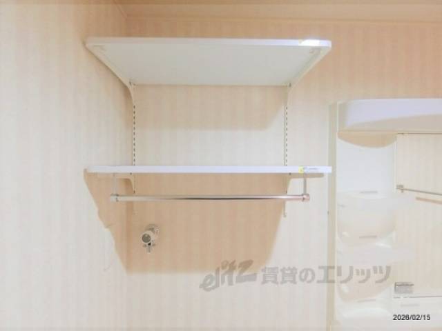 洗濯機置場　上部棚