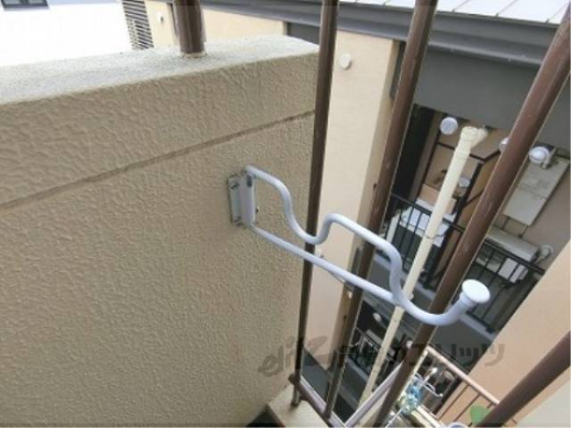 物干し竿掛け