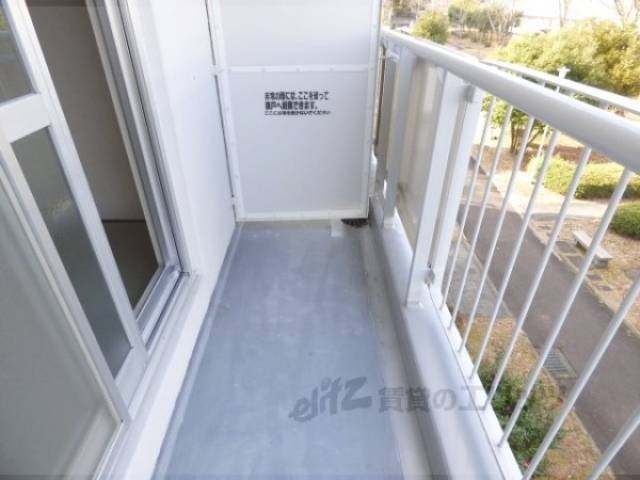 ベランダ　北側ベランダ