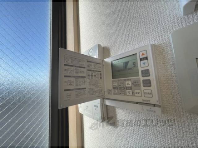 床暖操作パネル