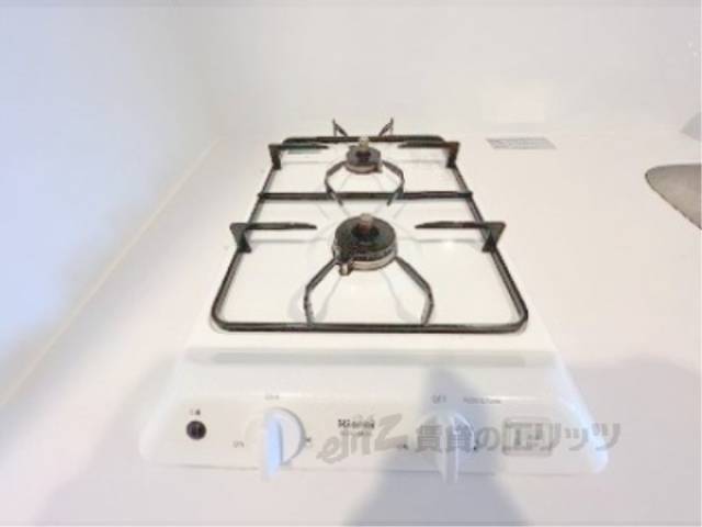 キッチン　ガス2口コンロ