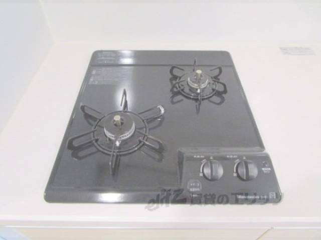 キッチン　ガス２口コンロ