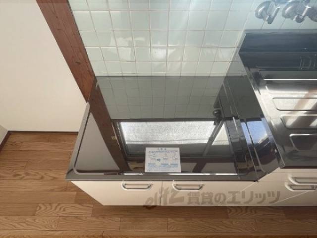 キッチン　コンロ置き場