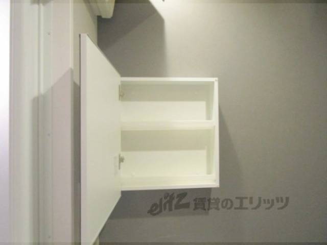 洗面所　鏡裏収納