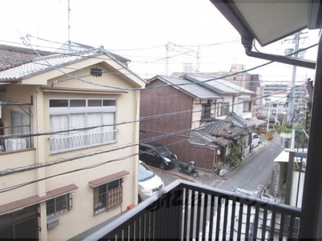 眺望　リビング側のベランダからの眺望です。