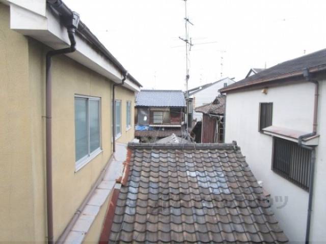 眺望　洋室側のベランダからの眺望です。