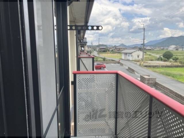 ベランダ　物干し
