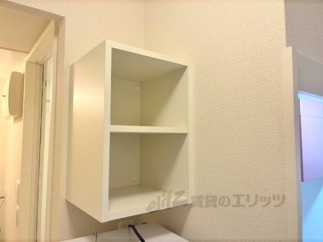 収納　備え付け家電上