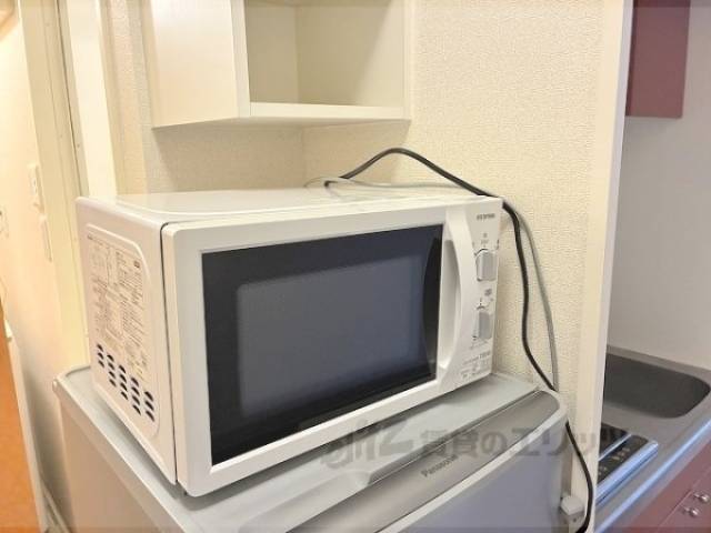 備え付け電子レンジ