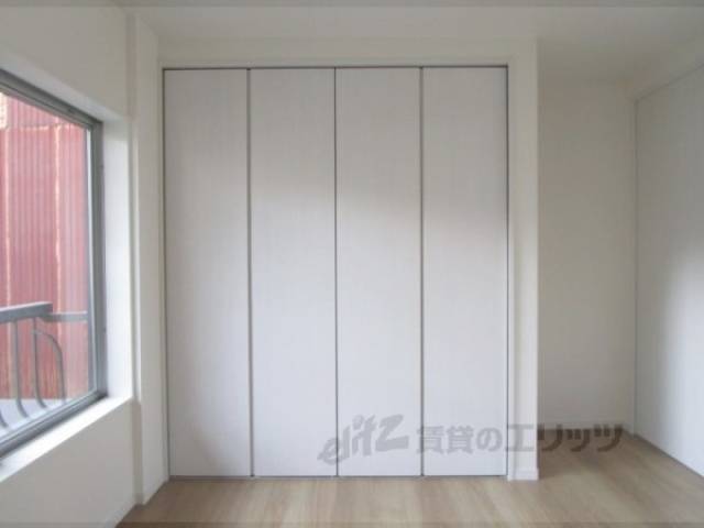 収納　洋室6.2帖の収納です。
