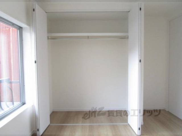 収納　洋室6.2帖の収納です。