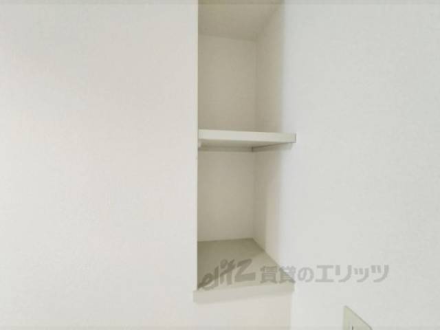 洗濯機置場　棚