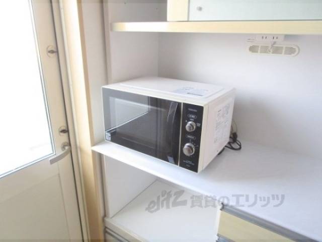 付属電子レンジ