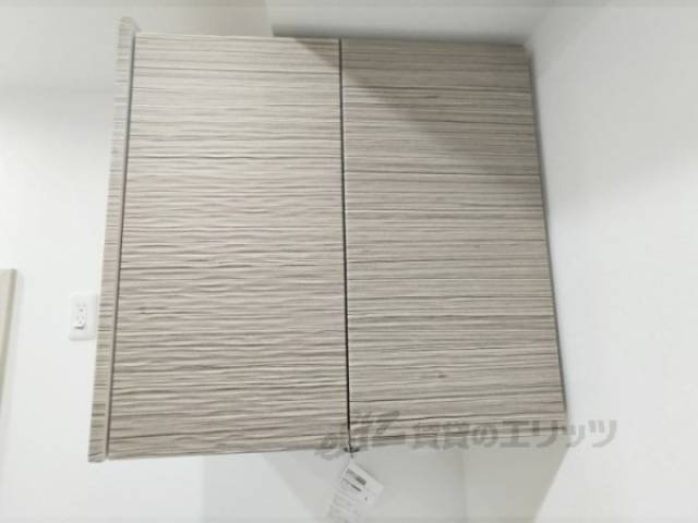 洗濯機置場　棚