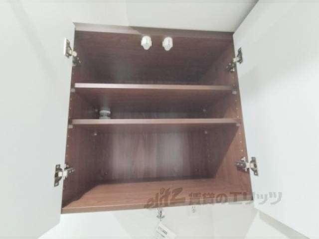 洗濯機置場　棚