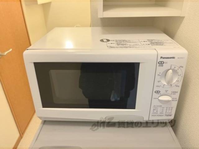 冷蔵庫置場　電子レンジ