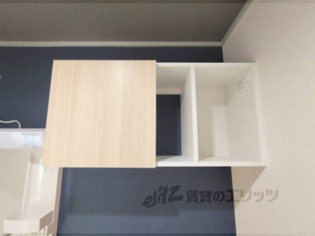 洗濯機置場　棚