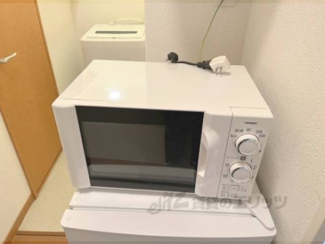 冷蔵庫置場　電子レンジ