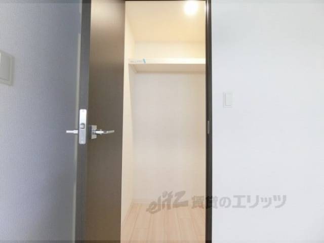 収納　ウォークインクローゼットです。