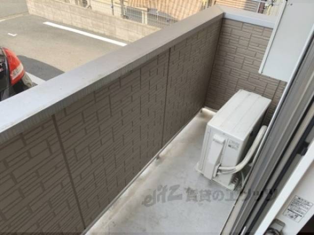 ベランダ　北側