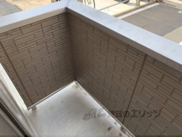 ベランダ　北側