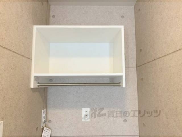 洗濯機置場　棚