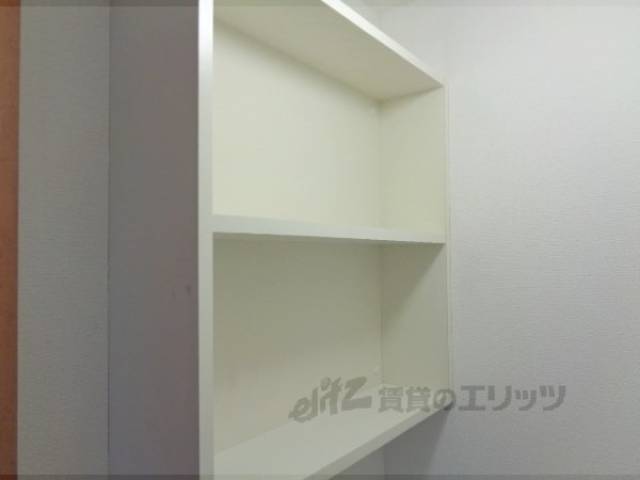 洗濯機置場　棚