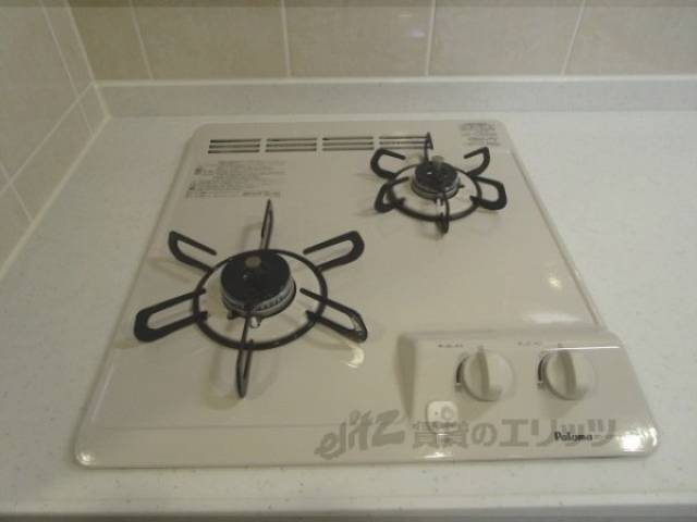 キッチン　２口コンロ