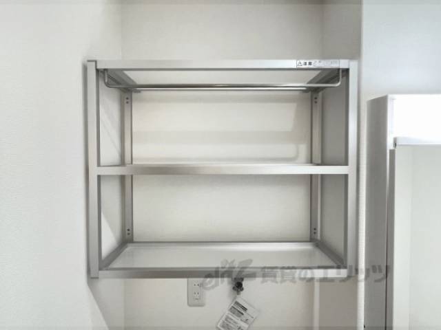 洗濯機置場　上収納